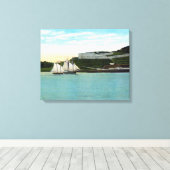 Toile Vue du front de mer de Fort Knox (Insitu (Plancher de Bois))