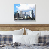 Toile Vue du front de mer de Miami (Insitu(Chambre))