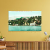 Toile Vue du front de mer de San Francisco Yacht Club (Insitu(Salon))
