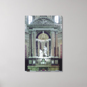 Toile Vue du haut autel