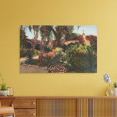 Toile Vue du jardin de la mission principale (Insitu(Salon))