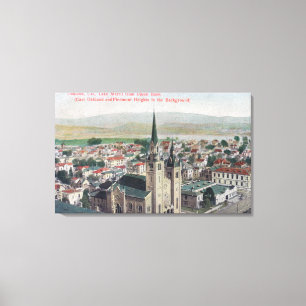 Toile Vue du lac Merritt de Union Bank