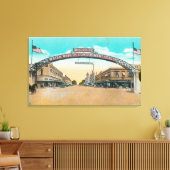 Toile Vue du Modesto Accueillant ArchModesto, CA (Insitu(Salon))