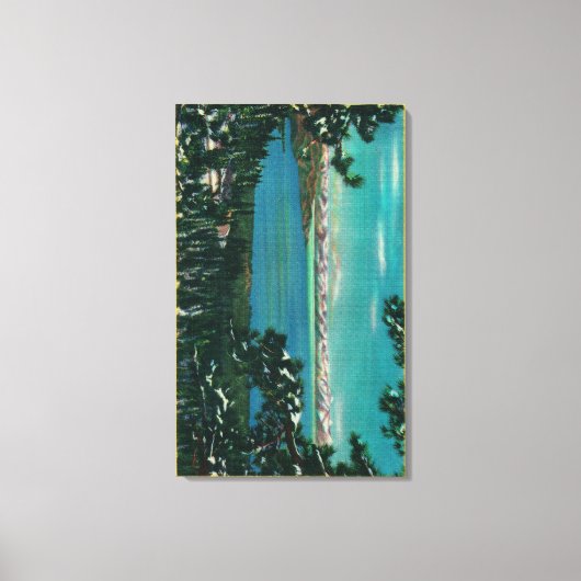 Toile Vue du Mont Rose Highway Lake Tahoe, CA (Recto)