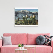 Toile Vue du mont San Jacinto, Yucca Mohavensis (Insitu(Salon))