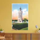 Toile Vue du monument commémoratif Champlain (Insitu(Salon))