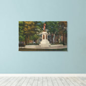 Toile Vue du monument des soldats (Insitu (Plancher de Bois))