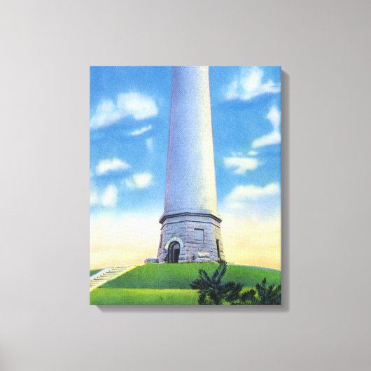 Toile Vue du monument Myles Standish (Recto)