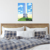 Toile Vue du monument Myles Standish (Insitu(Chambre))