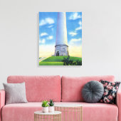 Toile Vue du monument Myles Standish (Insitu(Salon))
