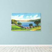 Toile Vue du mur du sud (Insitu (Plancher de Bois))