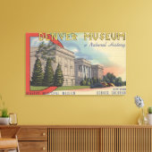 Toile Vue du musée d'histoire naturelle de Denver (Insitu(Salon))