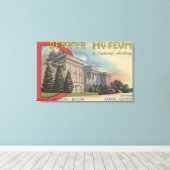 Toile Vue du musée d'histoire naturelle de Denver (Insitu (Plancher de Bois))