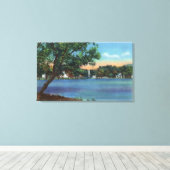 Toile Vue du parc Eldridge (Insitu (Plancher de Bois))