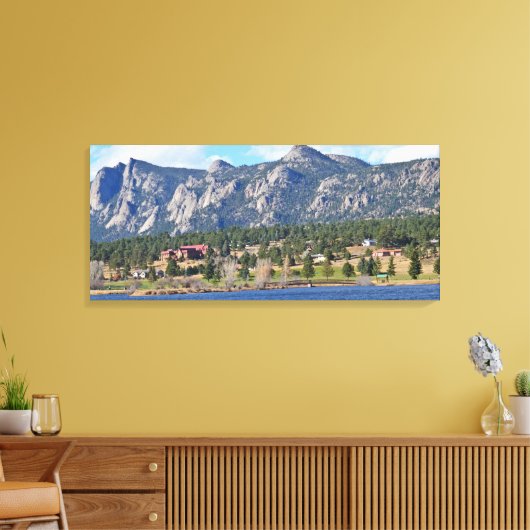 Toile Vue du parc Estes (Insitu(Salon))