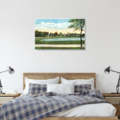 Toile Vue du parc marin sur le lac Mirror (Insitu(Chambre))