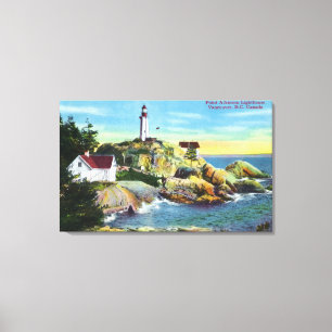 Toile Vue du phare 2 d'Atkinson de point