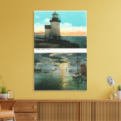 Toile Vue du phare de Brant Point (Insitu(Salon))