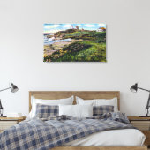 Toile Vue du phare de Nubble depuis York Beach (Insitu(Chambre))