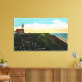 Toile Vue du phare de Sankaty Head (Insitu(Salon))