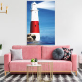 Toile Vue du phare en mer (Insitu(Salon))