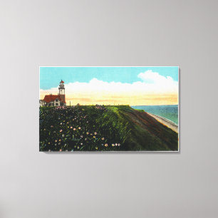 Toile Vue du phare principal de Sankaty