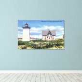 Toile Vue du phare Wood End (Insitu (Plancher de Bois))