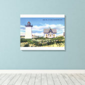 Toile Vue du phare Wood End (Insitu (Plancher de Bois))
