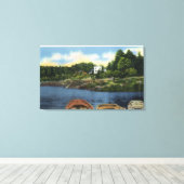 Toile Vue du point d'épinette (Insitu (Plancher de Bois))