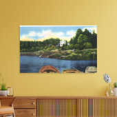 Toile Vue du point d'épinette (Insitu(Salon))