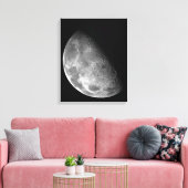 Toile Vue du pôle nord de la Lune (Insitu(Salon))