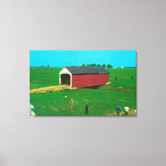 Toile Vue du pont Catlin