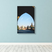 Toile Vue du pont Charles à Prague (Insitu (Plancher de Bois))
