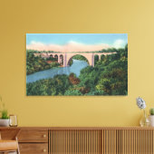 Toile Vue du pont commémoratif des anciens combattants (Insitu(Salon))