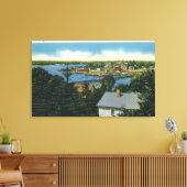 Toile Vue du pont de pied (Insitu(Salon))