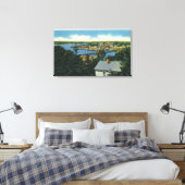 Toile Vue du pont de pied (Insitu(Chambre))
