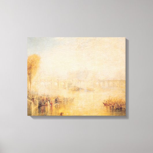 Toile Vue du Pont Neuf, Paris (Recto)