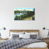 Toile Vue du pont Waldo-Hancock (Insitu(Chambre))