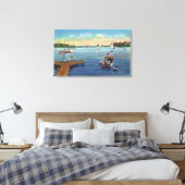 Toile Vue du port de Wychmere Harbour (Insitu(Chambre))
