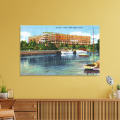 Toile Vue du port de York de la Maison Marshall (Insitu(Salon))