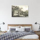 Toile Vue du printemps pétrificateur communément appelé  (Insitu(Chambre))