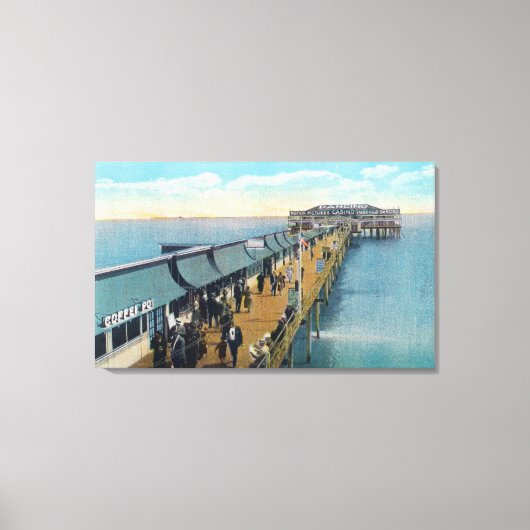Toile Vue du quai (Recto)