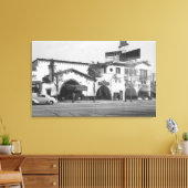 Toile Vue du restaurant Hollywood, CA Brown Derby (Insitu(Salon))