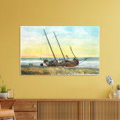 Toile Vue du Rhum Runner Ship Ashore (Insitu(Salon))