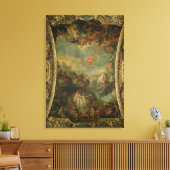 Toile Vue du roi Louis XIV gouvernant seul (Insitu(Salon))