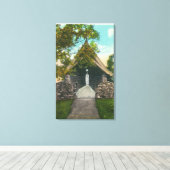 Toile Vue du Sanctuaire à Sanitarium à Gabriels (Insitu (Plancher de Bois))