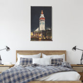 Toile Vue du soir du Ferry Building (Insitu(Chambre))