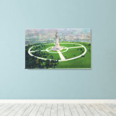 Toile Vue du sommet du phare commémoratif de l'État MA (Insitu (Plancher de Bois))