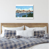 Toile Vue du Steamer Hendrick Hudson (Insitu(Chambre))