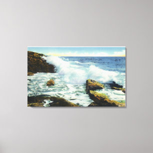 Toile Vue du Surf à Ocean Point